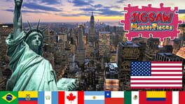 Jigsaw Masterpieces: Landscapes with Flags of the World - Americas vol.1 artwork 1