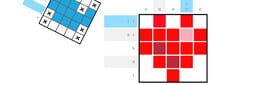 Pixel drawing block artwork 1
