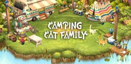 Camping Cat Family artwork 1