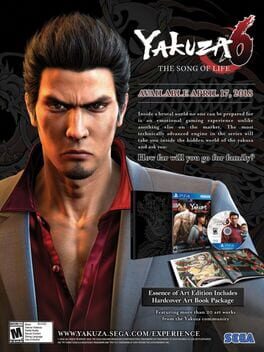 Yakuza 6: The Song of Life - Essence of Art Edition artwork 2