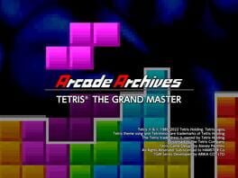 Arcade Archives: Tetris the Grand Master artwork 1