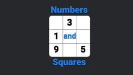 Numbers and Squares artwork 1