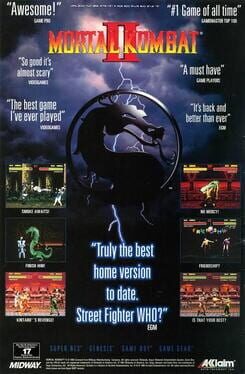 Mortal Kombat II artwork 4