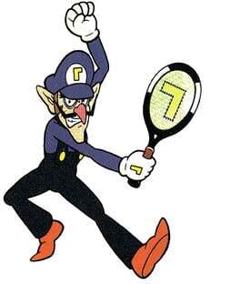 Mario Tennis: Waluigi artwork 1