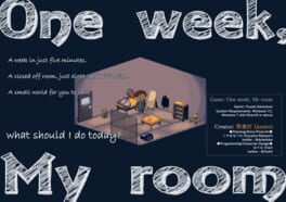 One week, My room artwork 1