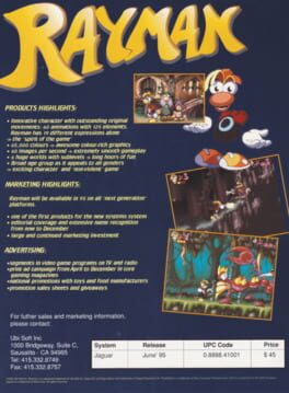 Rayman artwork 2
