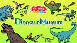 Coloring Book Series: Dinosaur Museum artwork 1