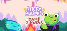 Sticky Business: Camp Zinnias artwork 1