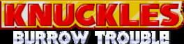 Knuckles The Echidna: Burrow Trouble artwork 2