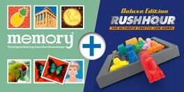 Bundle: Memory - The Original Matching Game from Ravensburger + Rush Hour Deluxe: The Ultimate Traffic Jam Game! artwork 1