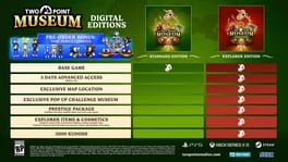 Two Point Museum: Explorer Edition artwork 2