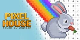 Pixel House: Color by Number artwork 1