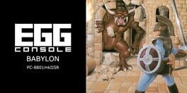 Eggconsole Babylon PC-8801mkIISR artwork 1
