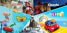 Classic Board Game Bundle: Ticket to Ride, Cluedo, Mouse Trap, Battleship and The Game of Life 2 artwork 1