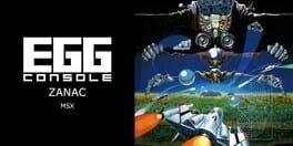 Eggconsole Zanac MSX artwork 1