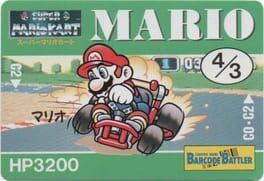 Barcode Battler II: Super Mario Kart - Mario artwork 1