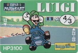 Barcode Battler II: Super Mario Kart - Luigi artwork 1