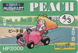 Barcode Battler II: Super Mario Kart - Peach artwork 1