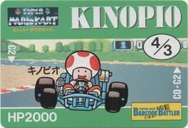 Barcode Battler II: Super Mario Kart - Kinopio artwork 1