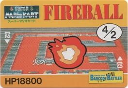 Barcode Battler II: Super Mario Kart - Fireball artwork 1