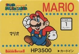 Barcode Battler II: Super Mario World - Mario artwork 1