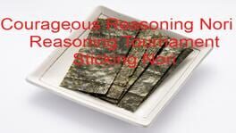 Courageous Reasoning Nori 9 Reasoning Tournament Sticking Nori artwork 2