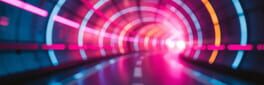 Synthwave Tunnel artwork 1