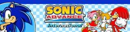 Sonic Advance: International artwork 1