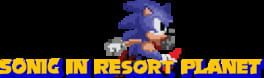 Sonic in Resort Planet artwork 1
