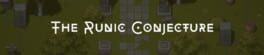 The Runic Conjecture artwork 1