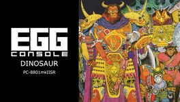 Eggconsole Dinosaur PC-8801mkIISR artwork 1