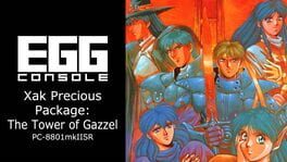 Eggconsole Xak Precious Package: The Tower of Gazzel PC-8801mkIISR artwork 1