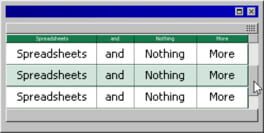 Spreadsheets and Nothing More artwork 2