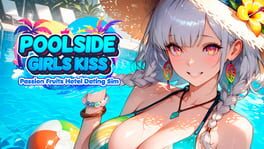 Poolside Girls Kiss: Passion Fruits Hotel Dating Sim artwork 1