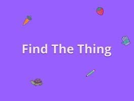 Find The Thing artwork 2