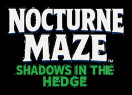 Nocturne Maze: Shadows in the Hedge artwork 2