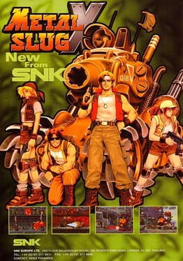 Metal Slug X artwork 2