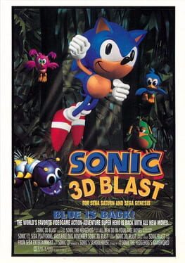 Sonic 3D Blast artwork 4