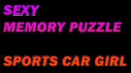 Sexy Memory Puzzle: Sports Car Girl artwork 2