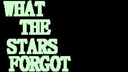 What the Stars Forgot artwork 2