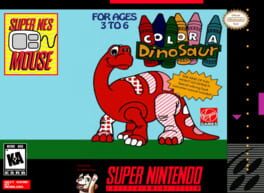 Color a Dinosaur SNES Port artwork 1