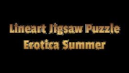 LineArt Jigsaw Puzzle: Erotica Summer artwork 1