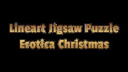 LineArt Jigsaw Puzzle: Erotica Christmas artwork 1