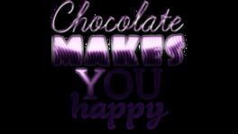 Chocolate makes you happy: Halloween artwork 1