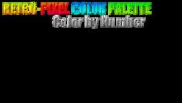 Retro-Pixel Color Palette: Color by Number artwork 2