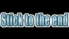 Stick to the end artwork 1
