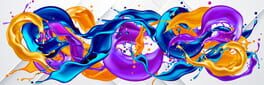 Color Splash: Parrots artwork 1