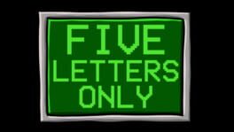 Five Letters Only artwork 1