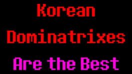 Korean Dominatrixes Are the Best artwork 2