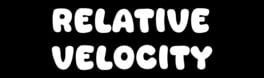 Relative Velocity artwork 2